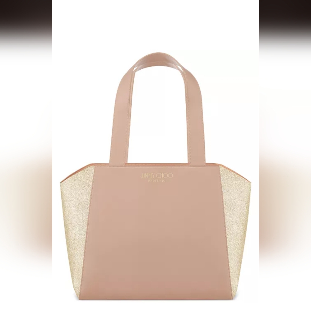 Jimmy Choo Gold and Tan Women's Bag